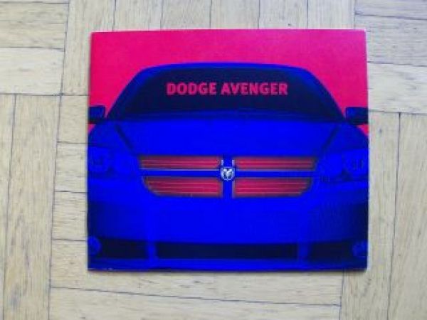 Dodge Avenger Infoflyer 3/2007 NEU