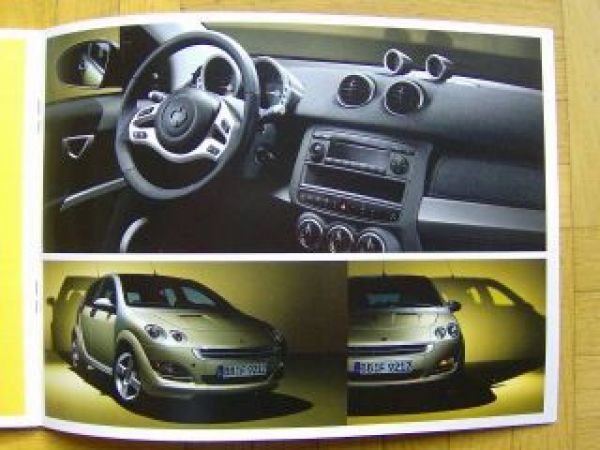 Smart forfour Prospekt A5 Format NEU 2003