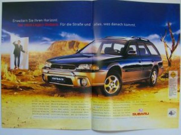 Subaru Infoprospekt A4 alle Modelle