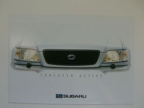 Subaru Forester Active Prospekt 5/2001