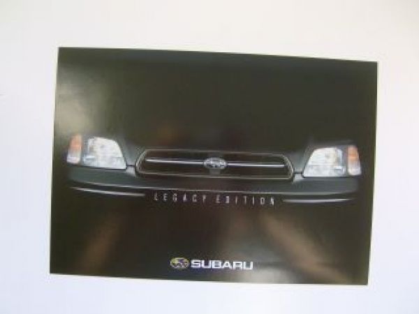 Subaru Legacy Edition Prospekt 4/2001 NEU