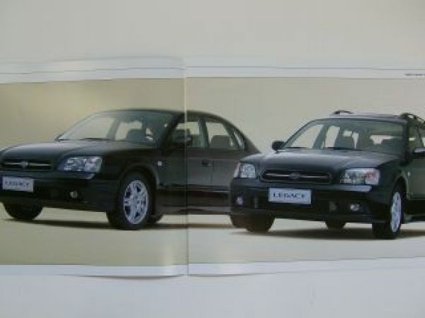 Subaru Legacy Edition Prospekt 4/2001 NEU