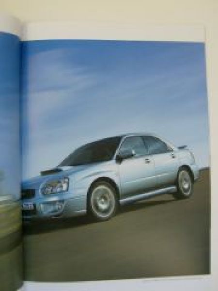 Subaru Impreza Prospekt +Preisliste 9/2004 NEU
