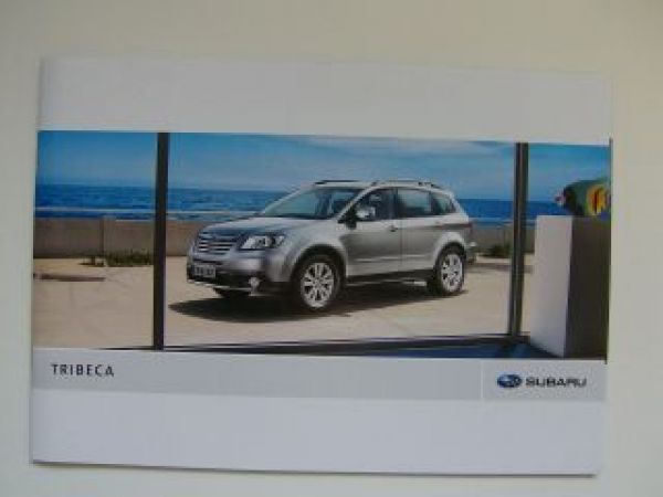 Subaru Tribeca Prospekt 10/2007 +Preisliste 1/2008 NEU