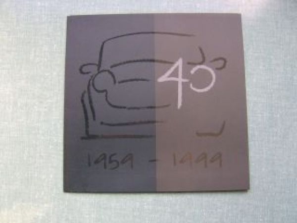 Rover Mini 1959-1999 40 Jahre Sonderprospekt Mini 40