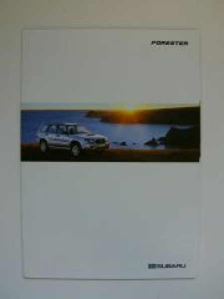 Subaru Forester Prospekt 8/2004 +Preisliste NEU
