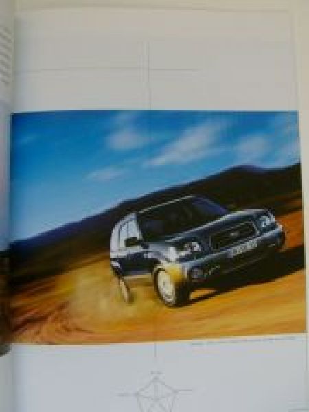 Subaru Forester Prospekt 8/2004 +Preisliste NEU
