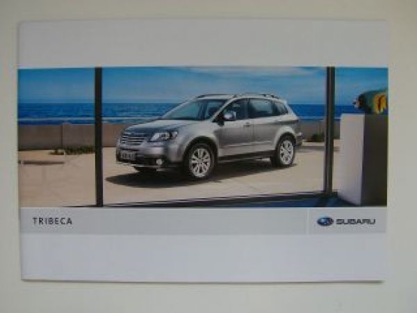 Subaru Tribeca Prospekt 10/2007 NEU