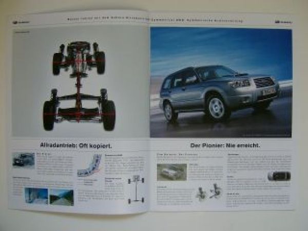 Subaru Mehr Bodenhaftung Allrad Prospekt alle Modelle