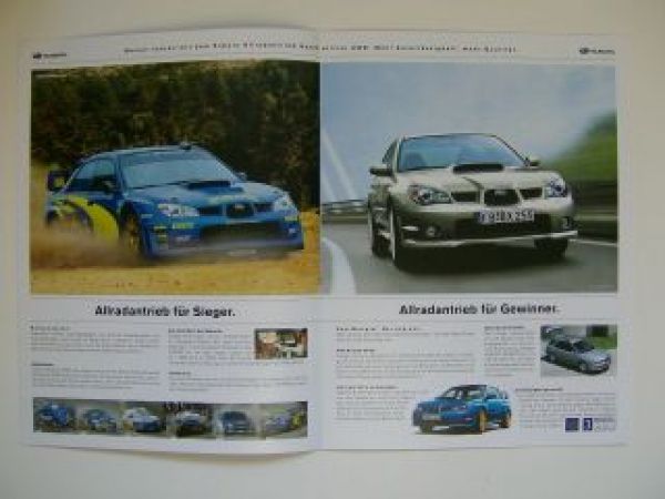 Subaru Mehr Bodenhaftung Allrad Prospekt alle Modelle