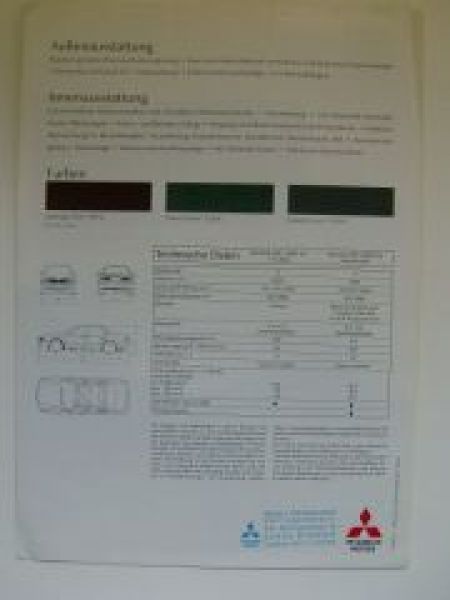 Mitsubishi Sigma EXE Prospekt 3/1994