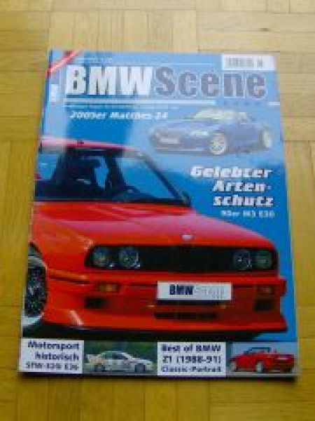 BMW Scene 6/2005 Z1 Historie STW E36 E21 E24
