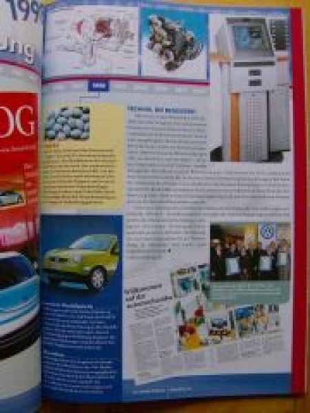 VW Service-Magazin 20jahre Heft Touareg Brezelkäfer 12/2004