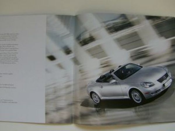 Lexus Modellprogramm alle Modelle Prospekt+Preisliste 9/2007