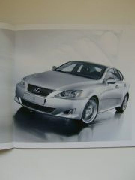 Lexus IS Prospekt +Farben/Polster NEU