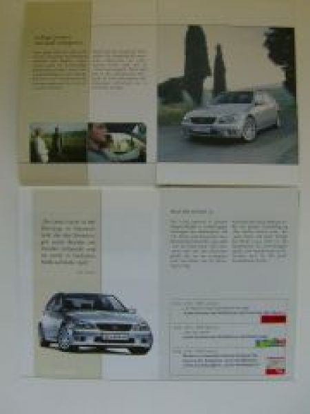 Lexus Infoflyer IS200 Limited+ SportCross  Prospekt