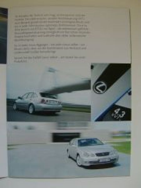 Lexus Facetten automobiler Pefektion alle Modelle 9/2001