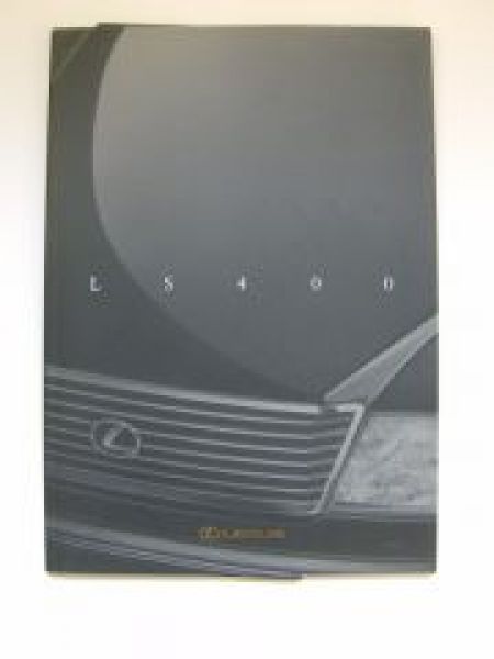Lexus LS400 Prospekt 11/1995 Rarität