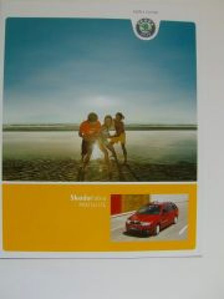 Skoda Fabia Prospekt 8/2004 +Preisliste NEU