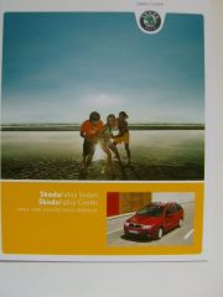 Skoda Fabia Sedan +Combi Prospekt 5/2007 +Preisliste