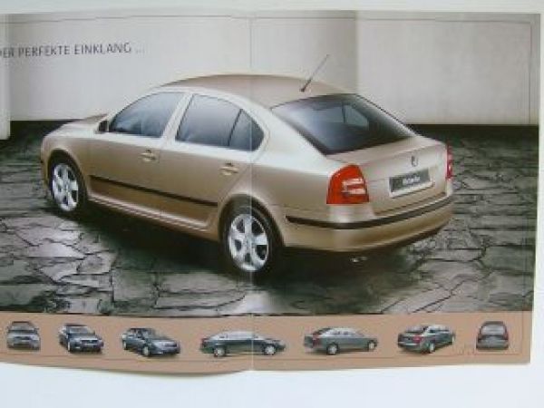Skoda Octavia Prospekt Vorstellung 4/2004 NEU