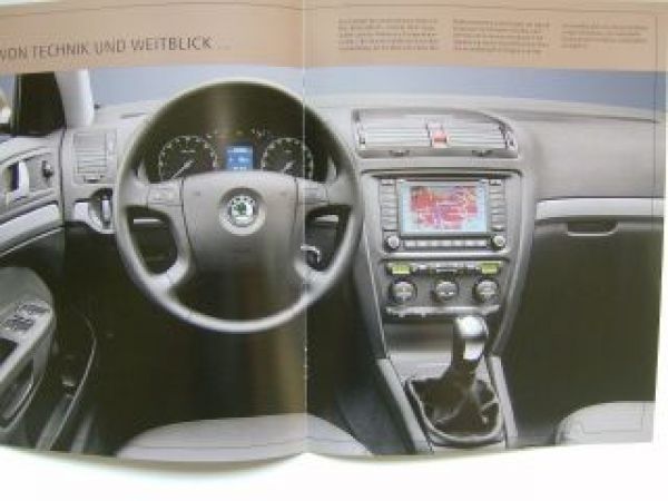 Skoda Octavia Prospekt Vorstellung 4/2004 NEU