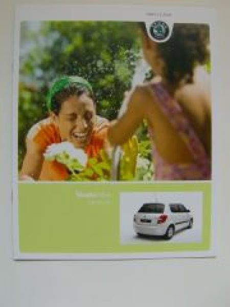 Skoda Fabia Greenline Sonderprospekt 3/2008 NEU