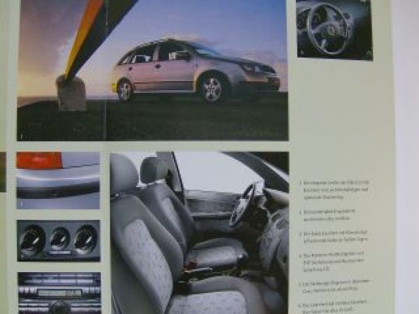 Skoda Fabia Excellent Prospekt 1/2004 NEU Rarität