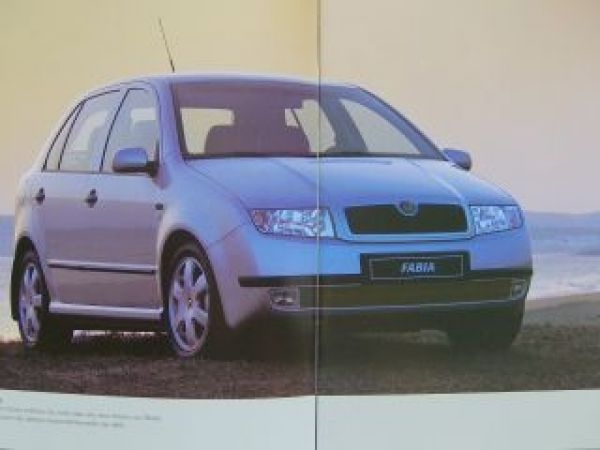 Skoda Fabia Prospekt Österreich Version 11/1999 NEU