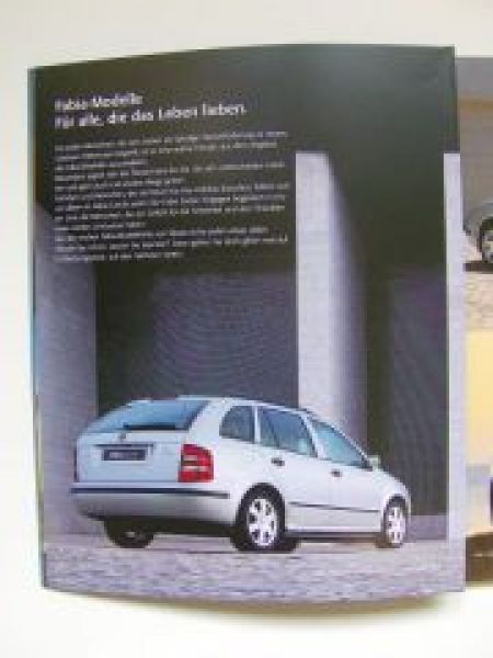 Skoda Fabia Prospekt 3/2003 +Preisliste NEU
