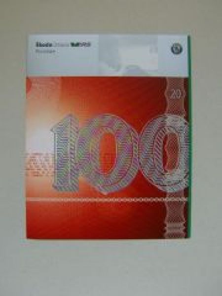 Skoda Octavia RS Preisliste 4/2002 NEU