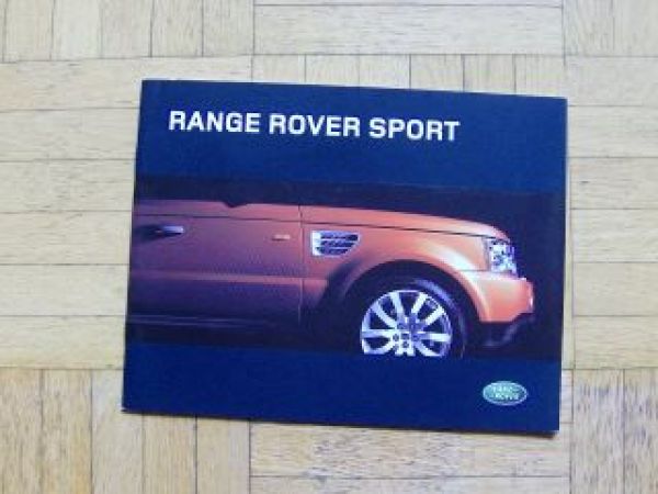 Landrover Range Rover Sport Infoprospekt Vorstellung NEU