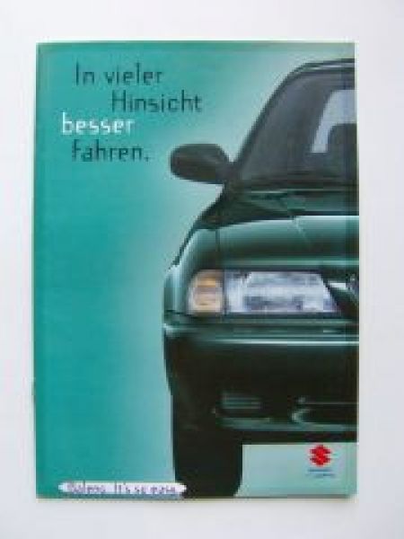 Suzuki Baleno Prospekt  1/1996 Rarität