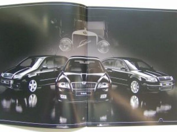 Skoda Edition 100 Sonderprospekt 9/2005 NEU