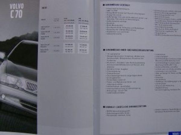 Volvo Preisliste 1.5.1999 S/V40 S/V70 C70 S80