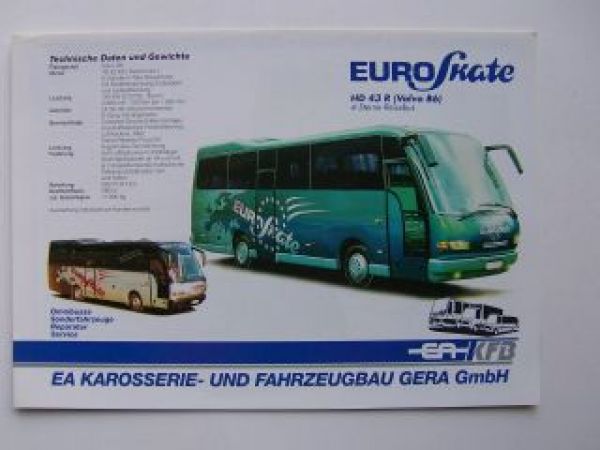 EA Karosserie-&Fahrzeugbau Omnibusse Sonderfahrzeuge Prospekt