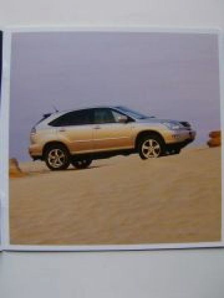 Lexus RX300 Vorstellungsprospekt 2.Generation NEU MCU