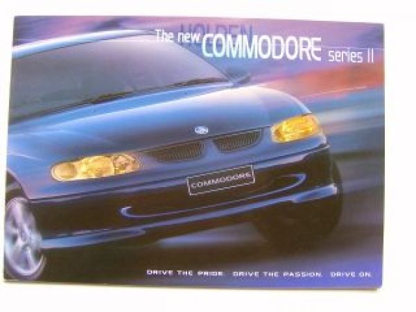 Holden The new Commodore Series 2 Prospekt Austrailia 5/1999