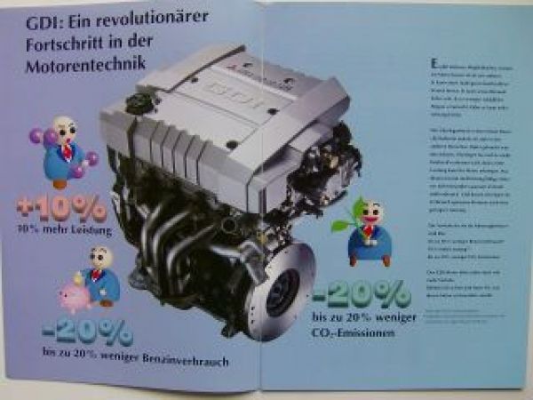 Mitsubishi GDI Handbuch zur Basistechnologie Prospekt