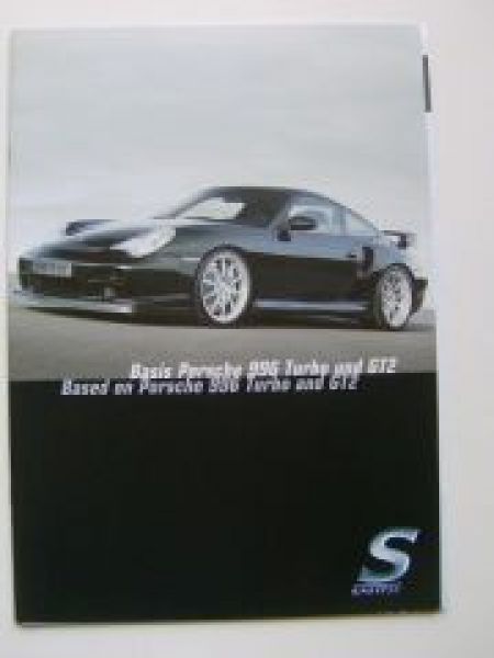 Sportec Porsche 996 Turbo &GT2 Prospekt +Preisliste NEU
