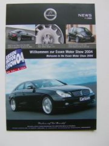 Carlsson Mercedes-Benz News 11/2004 SLK55AMG A200CDi