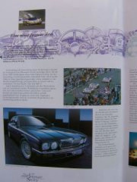 Jaguar Story 1922-1995 Prospekt SS100 XJR 4.0 NEU