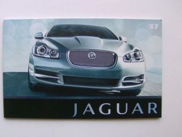 Jaguar XF Prospekt 8/2007 NEU