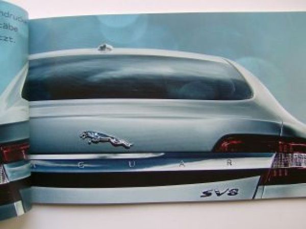 Jaguar XF Prospekt 8/2007 NEU