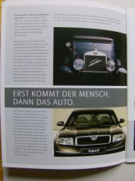 Skoda Auto Fabia Octavia Superb Gesamtprospekt 3/2005