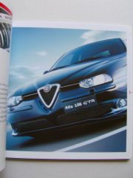 Alfa Romeo 156 GTA Prospekt 2/2002 Rarität NEU