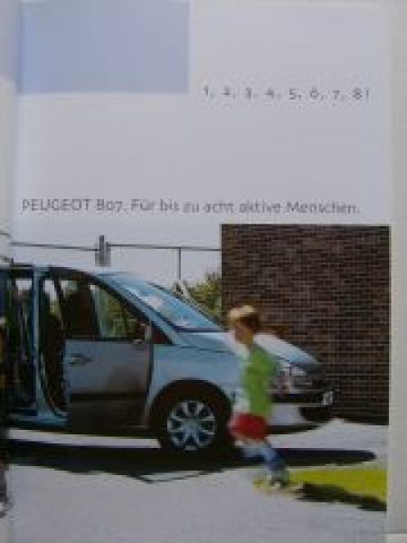 Peugeot 807 Prospekt 5/2003 NEU