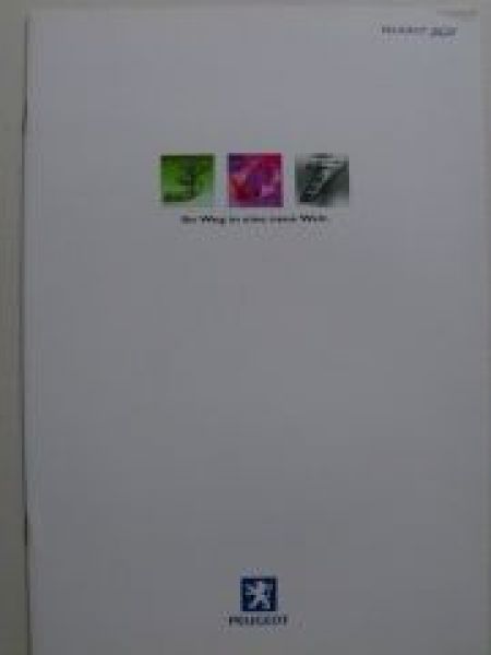 Peugeot 307  Prospekt 4/2001 NEU