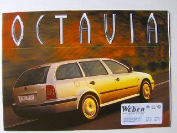 Skoda Octavia Prospekt 10/1998 NEU