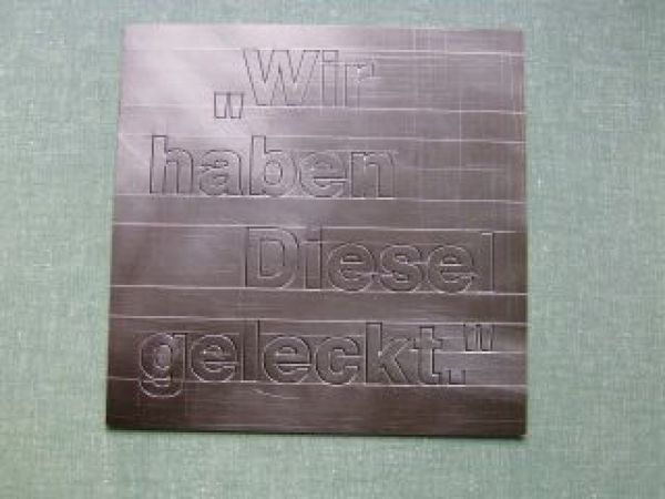 BMW Prospekt Wir haben Diesel geleckt 320d E46 530d E39 730d/740